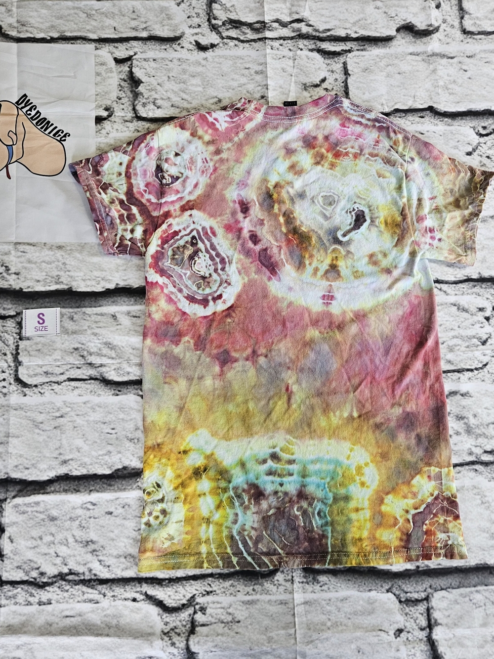 Tie-Dye Short Sleeve T-Shirt in Multicolor